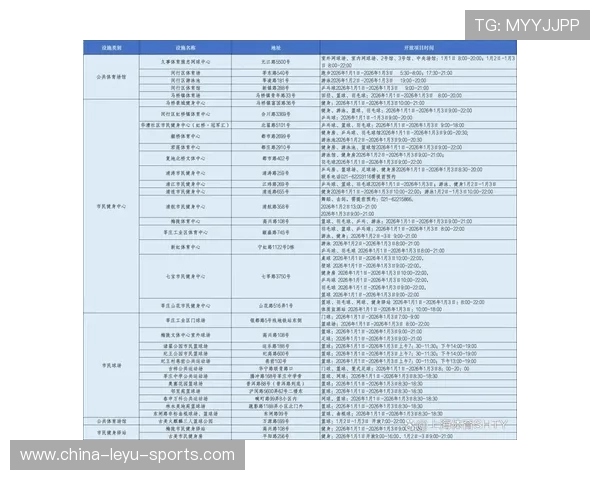 热门城市公共体育设施开放时间与预约方式